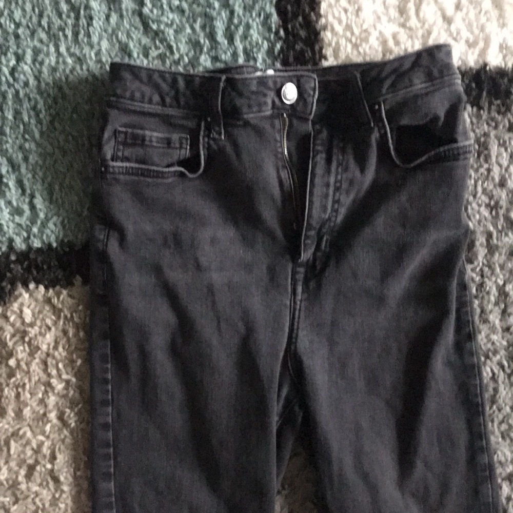 Grey Distressed Jeans - Picture 3 of 7